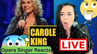 Carole King wrote how many hits?!? 🤯 Why is she this good? | Opera Singer LIVE REACTION  🎶