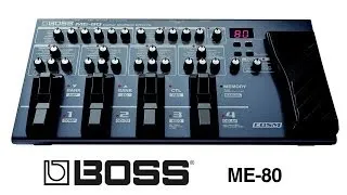 BOSS ME-80 Guitar Multi-effects Processor Demo - Sweetwater Guitars and Gear Vol. 64