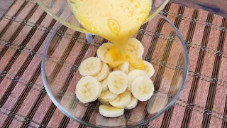 Nur 1 Banane und 2 Eier Rezept ❗ Einfaches Frühstücksrezept, Keine Tricks