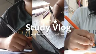 study vlog 🧋: dias na vida de uma vestibulanda de medicina