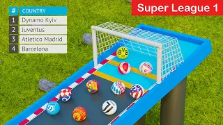 Marble Race Football Clubs Tournament - Super League 1