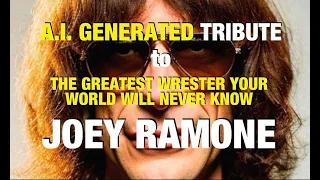 A.I. Generated Tribute to Joey Ramone's Career in Wrestling (BLITZKRIEG BOP: Episode 0)