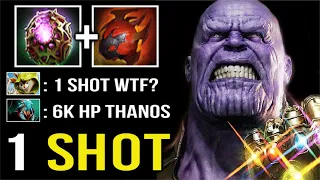 THANOS MID IS BACK! 1 Shot Delete Paper 6K HP Heart OC Build Fountain Farm Epic Fun 7.29 Dota 2