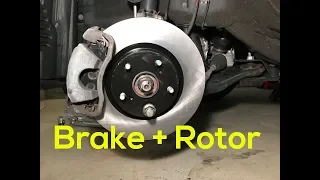 How to Replace Brake Pads and Rotors in Your Car | Toyota Rav4 2013 2014 2015 2016