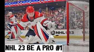 NHL 23 Goalie Be A Pro -  EP1