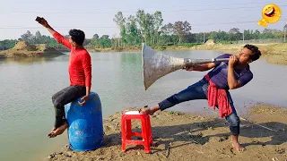 TRY TO NOT LAUGH CHALLENGE_ Must Watch New Funny Video 2021 Episode-5 By Villfunny Tv