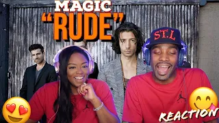 FIRST TIME EVER HEARING MAGIC "RUDE" REACTION | Asia and BJ