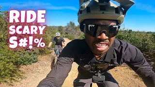 The Scariest Downhill Mountain Bike Ride of My Life