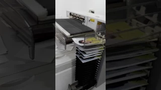 Printing of a school individual photos by QSS machine 3201 digital.