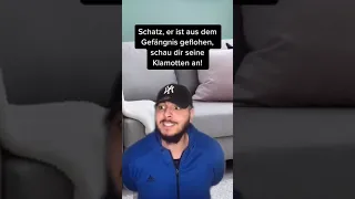 Wenn man aus dem Gefängnis ausbricht😂