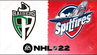 NHL® 22: Prince Albert Raiders VS Windsor Spitfires