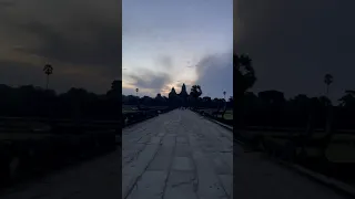 Angkor Wat at 6 o'clock in the morning