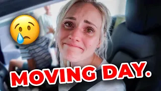 Ellie and Jared MOVING DAY! | Emotional Goodbye