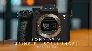 Sony A7IV Menü: Diese Einstellungen habe ich sofort angepasst