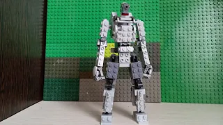 Инструкция на мой каркас для lego мехов