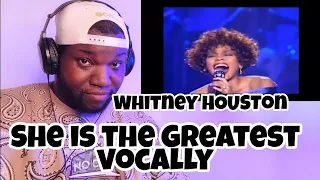 Whitney Houston | The Greatest Love Of All | Reaction | We Will NEVER Have Another Voice Like Hers