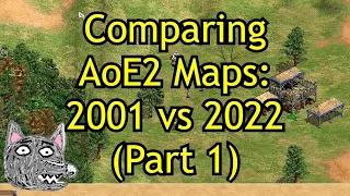 Comparing AoE2: DE and AoC Maps! (Part 1)