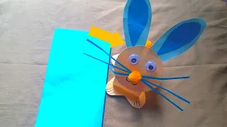 How to making easy rabbit craft // paper  craft ideas