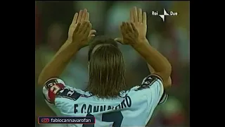 Lile vs.  Parma 22/8/2001. Fabio Cannavaro Highlights