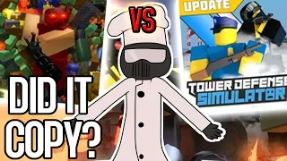 Tower Defense Simulator vs Tower Battles | ROBLOX