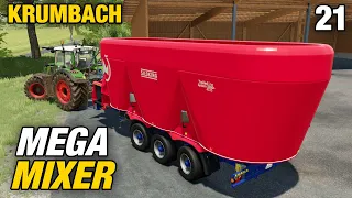 NEW MEGA MIXER | Krumbach | Farming Simulator 22 - Episode 21