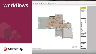 SketchUp for Construction Documentation: Layout Floor Plans Template