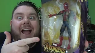 Marvel Legends Avengers Infinity War IRON SPIDER (Thanos BAF Wave) Action Figure Review