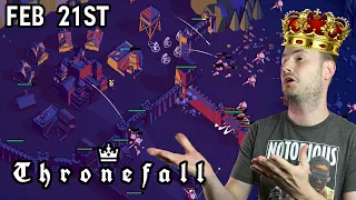 Defending my Kingdom in Thronefall!