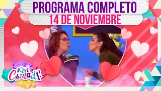 ¡Vero Toussaint y Mariana H demuestran su AMOR en la Kiss Cam! | Qué Chulada | Programa 15 de nov