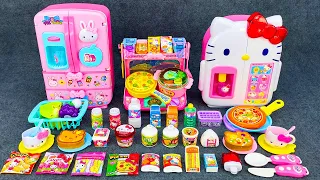 197 Menit Memuaskan Dengan Unbox dan Review Koleksi Playset Kulkas Hello Kitty Lucu Pink | ASMR