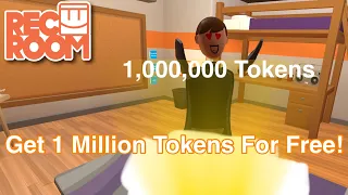 How to get 1 million tokens in Recroom for free! Working 2021!