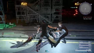 Noctis has a Saiyan battle