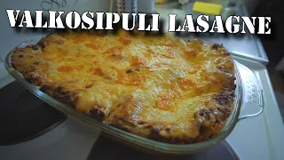 VALKOSIPULI LASAGNE || TULINEN ORIGINAL