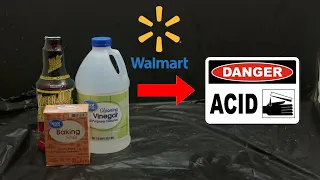 Turning Vinegar into Acetic Acid using stuff from Walmart