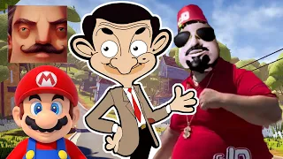 Hello Neighbor - New Secret Neighbor Mr Bean Skibidi Boy Dark Riddle Mario History Gameplay