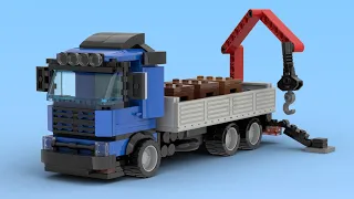 🚚💨 Load and Roll: LEGO Self Loading Truck Easy Tutorial! 🛠️🔥