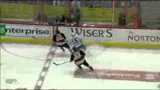 Daugavins first nhl goal