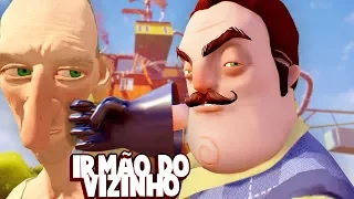 O IRMÃO DO VIZINHO TEM NOVA CASA!!! HELLO NEIGHBOR ESTRANHO?! | Angry Neighbor (iOS/Android)