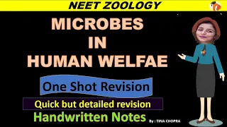 MIcrobes in human welfare -One Shot | NEET Biology | Class 12 || Tina Ma'am