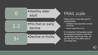 Rapid Geriatric Assessment Informational Training