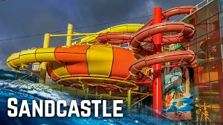 UK's Largest Indoor Water Park: Sandcastle Blackpool | All Slides