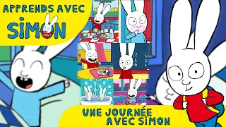 Simon *Une journée avec Simon* Apprendre le rythme d'une journée [Officiel] Dessin animé