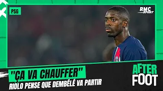 PSG: "Ça va chauffer", Riolo s'attend à un départ de Dembélé