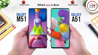 Samsung Galaxy M51 vs Samsung Galaxy A51 || Full Comparison - Which one is Best.