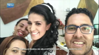 Reportagem do Dia: testemunha que viu queda de helicóptero com noiva fala sobre acidente