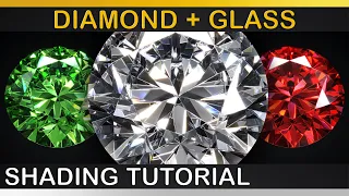 V-Ray | DIAMOND SHADER Photorealistic | Refractive Materials, Dispersion & Abbe, Issues & Solutions