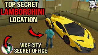 Secret Lamborghini Super Car Location gta vice city tips and tricks |  GamingXpro