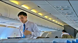 LAO AIRLINES HANDSOME CABIN CREW: QV535 Flight Review: Vientiane-Singapore (VTE SIN)