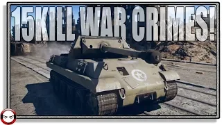 15 kills in the Warcrime tank! Ersatz M10 in War Thunder!