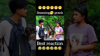 Sneezing Prank On Cute Girls - Most Funny Pranks of 2023 | Girl's Epic Reactions||By swaraj official